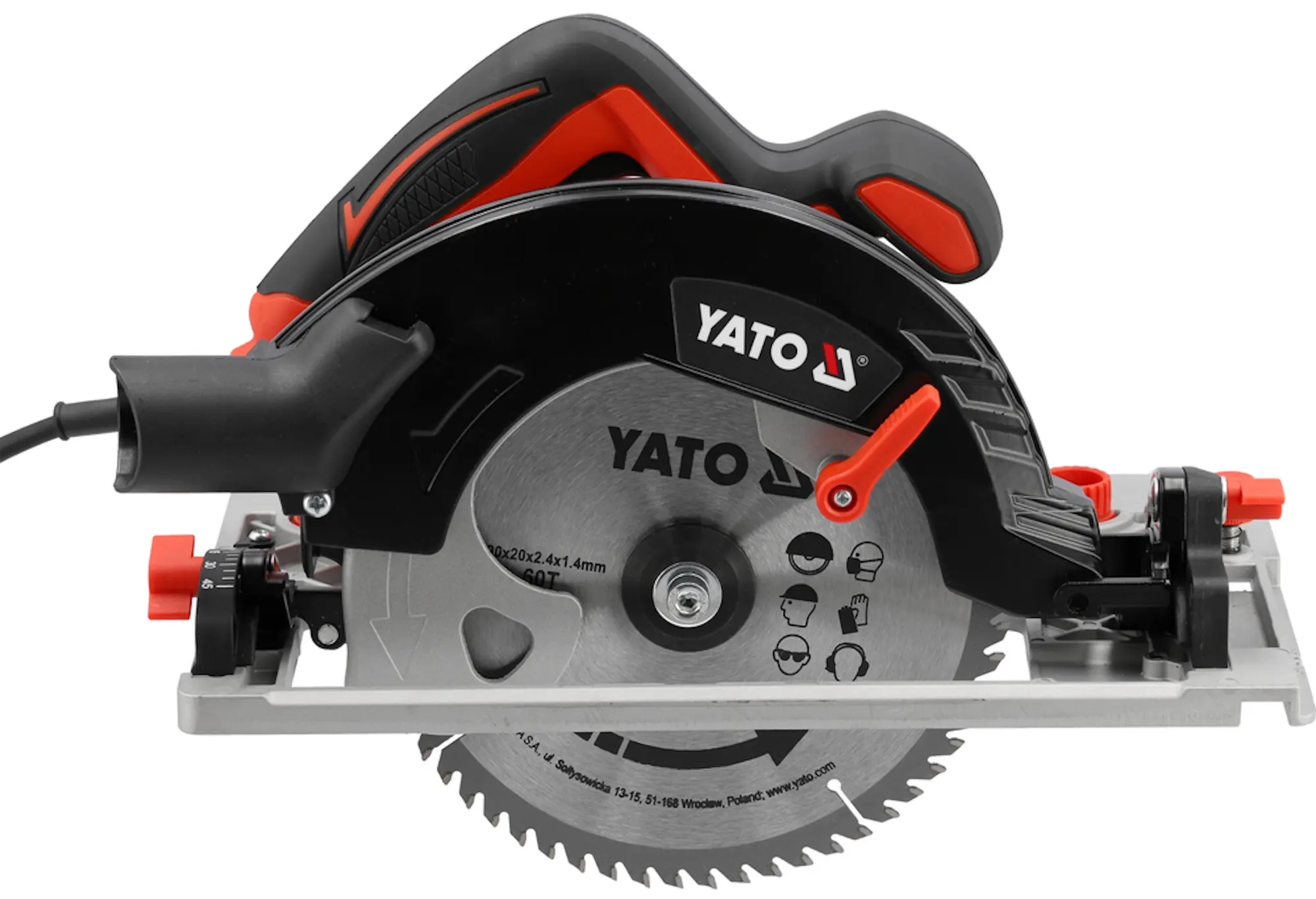 Пила дисковая Yato YT-821533