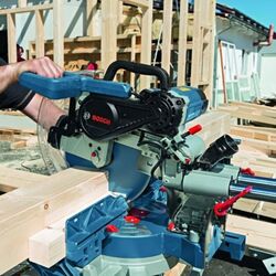 Пила торцовочная Professional Bosch GCM 12 SDE (Blue) Thumb