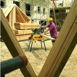 Комбинированная торцовочная пила Dewalt D27107-QS Thumb