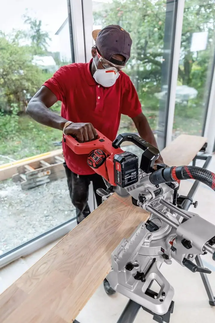 Fierastrau circular cu acumulator Flex SMS 190 18.0-EC/5.0 + AP 5.0Ahx2 - 6