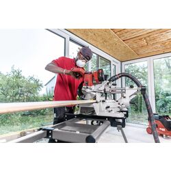 Аккумуляторная торцовочная пила Flex SMS 190 18.0-EC/5.0 + WB 110-260 + AP 5.0Ahx2 Thumb