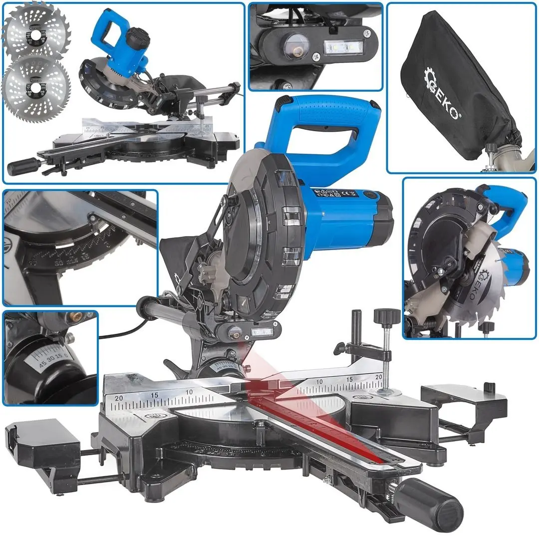 Торцовочная пила Geko G80820 - 7