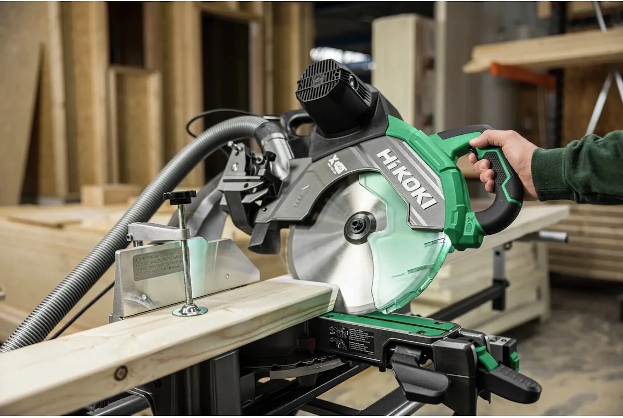 Торцовочная пила Hikoki C12RSH3WAZ