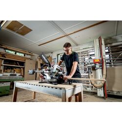 Аккумуляторная торцовочная пила Metabo KGS 18 LTX BL 254 Thumb