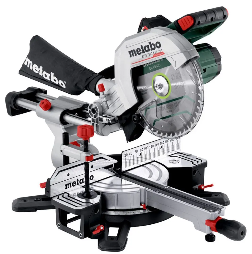 Аккумуляторная торцовочная пила Metabo KGS 18 LTX BL 254