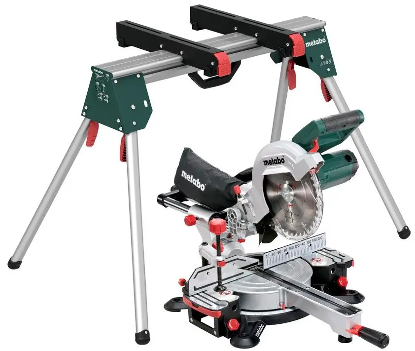 Пила торцовочная Metabo KGS 216 M + KSU 100
