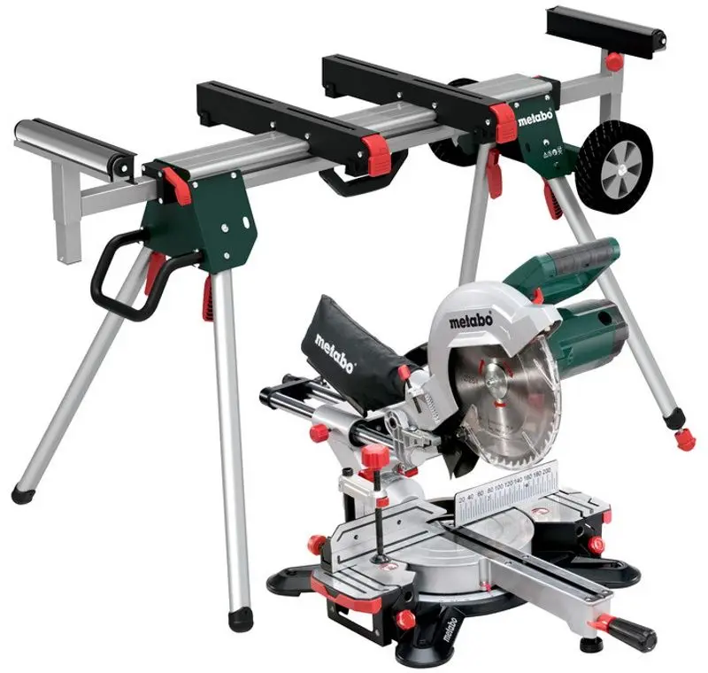 Пила торцовочная Metabo KGS 254 M + KSU 251