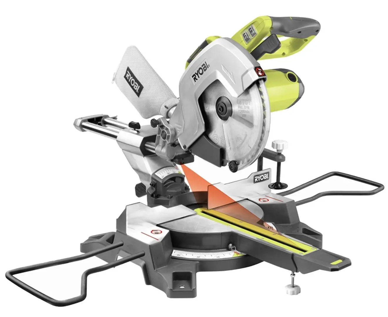 Пила торцовочная Ryobi EMS305RG