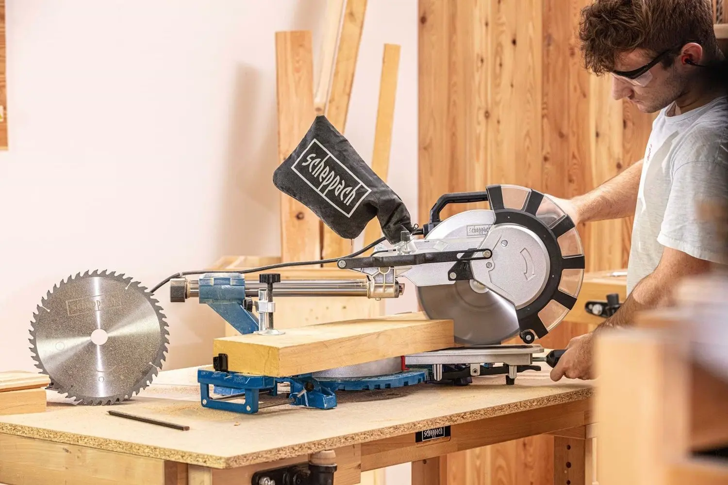 Торцовочная пила Scheppach HM254SPX - 3