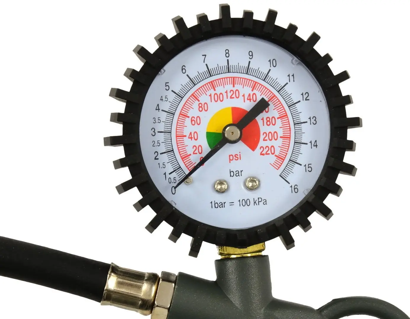 Пистолет пневматический с манометром Geko G01101