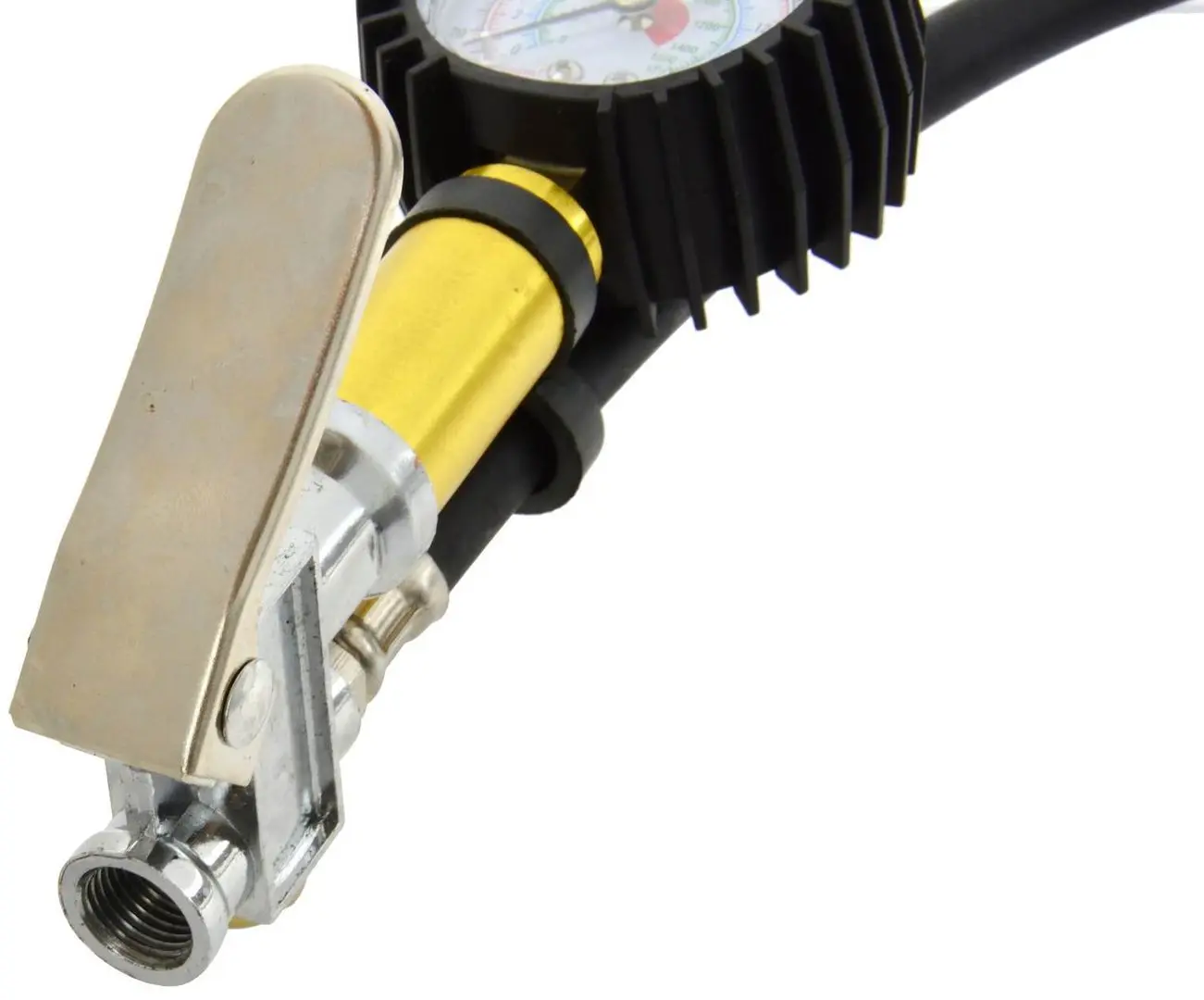 Пистолет пневматический с манометром Geko G01112