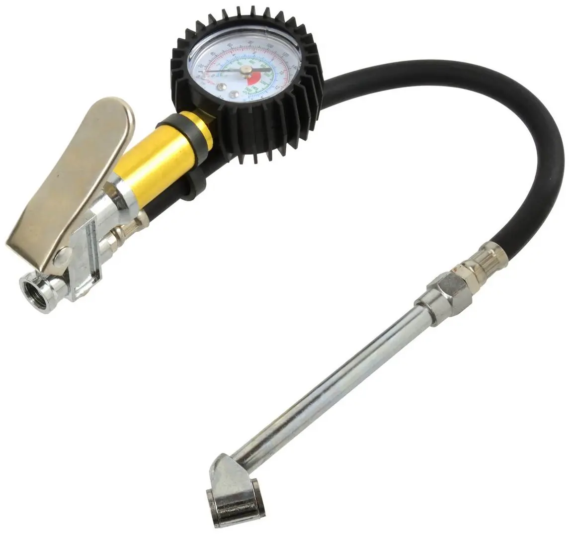 Пистолет пневматический с манометром Geko G01112