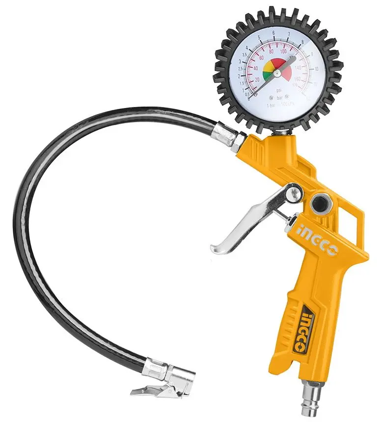 Pistol pneumatic cu manometru Ingco ATG0601
