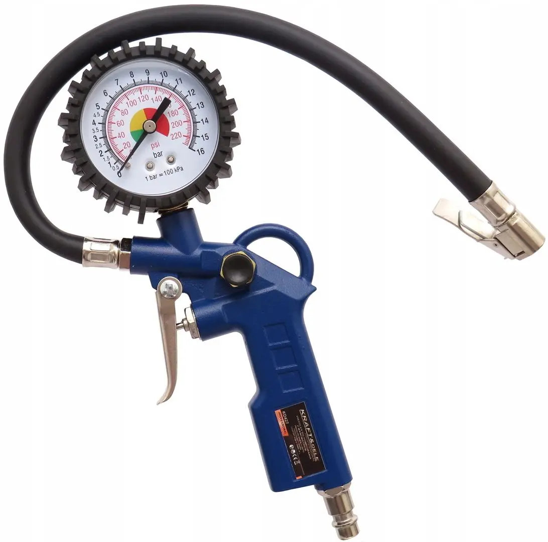 Pistol pneumatic cu manometru Kraft&Dele KD427