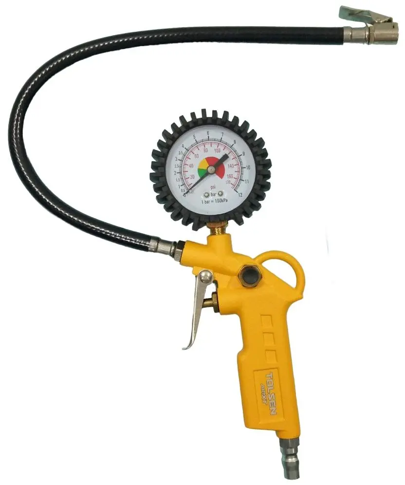Pistol pneumatic cu manometru Tolsen 73193