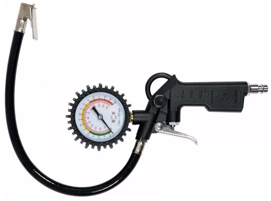 Пистолет пневматический с манометром Vorel 81651