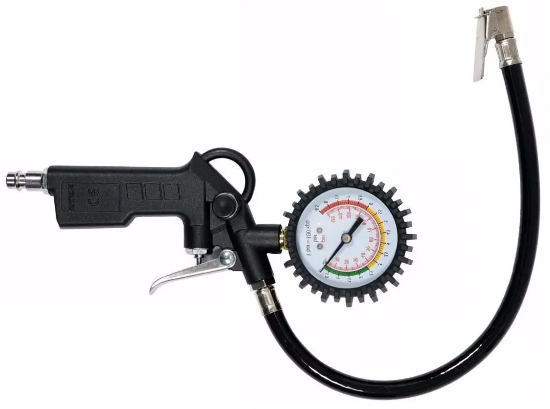 Пистолет пневматический с манометром Vorel 81651