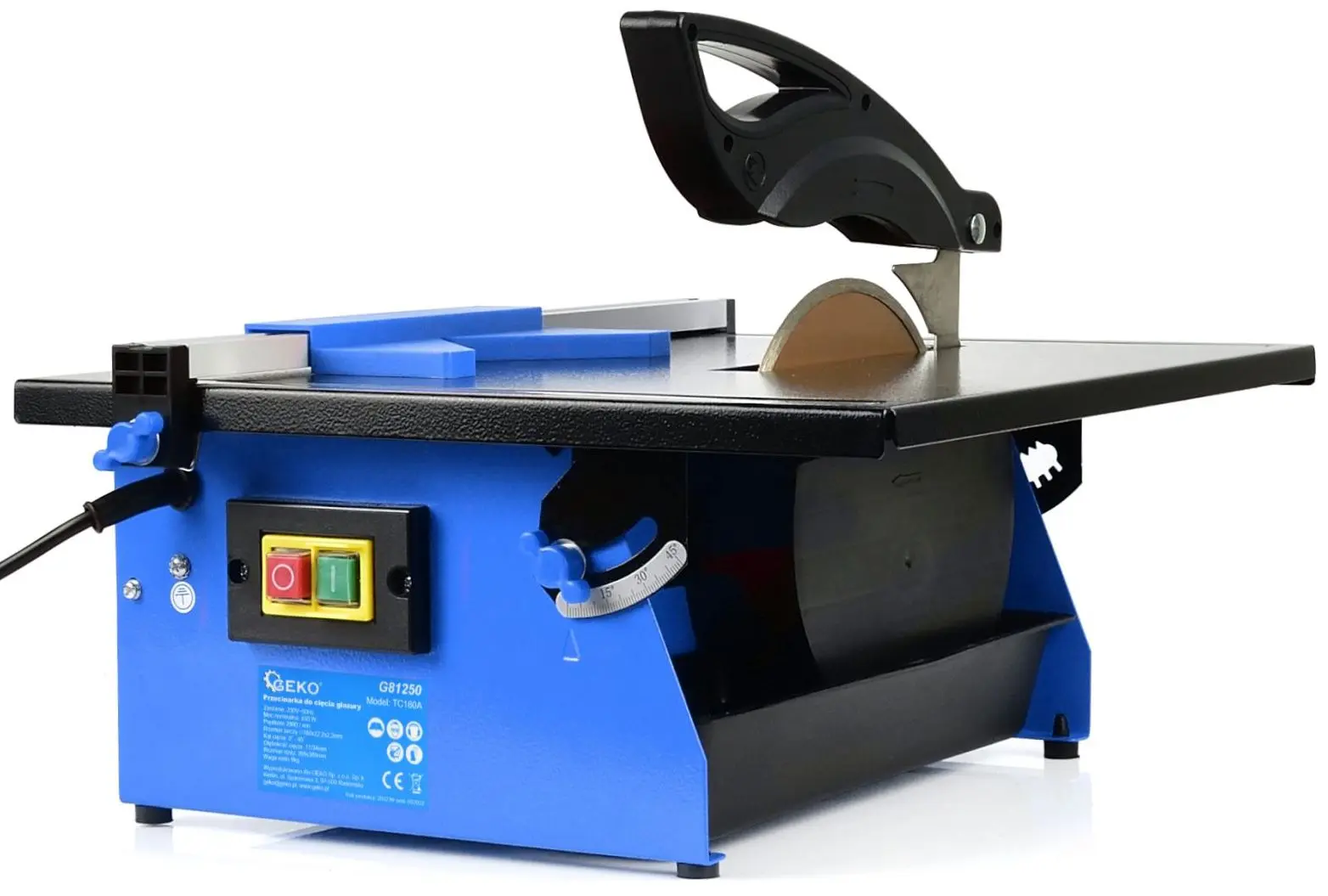 Masina de taiat gresie si faianta Geko G81250