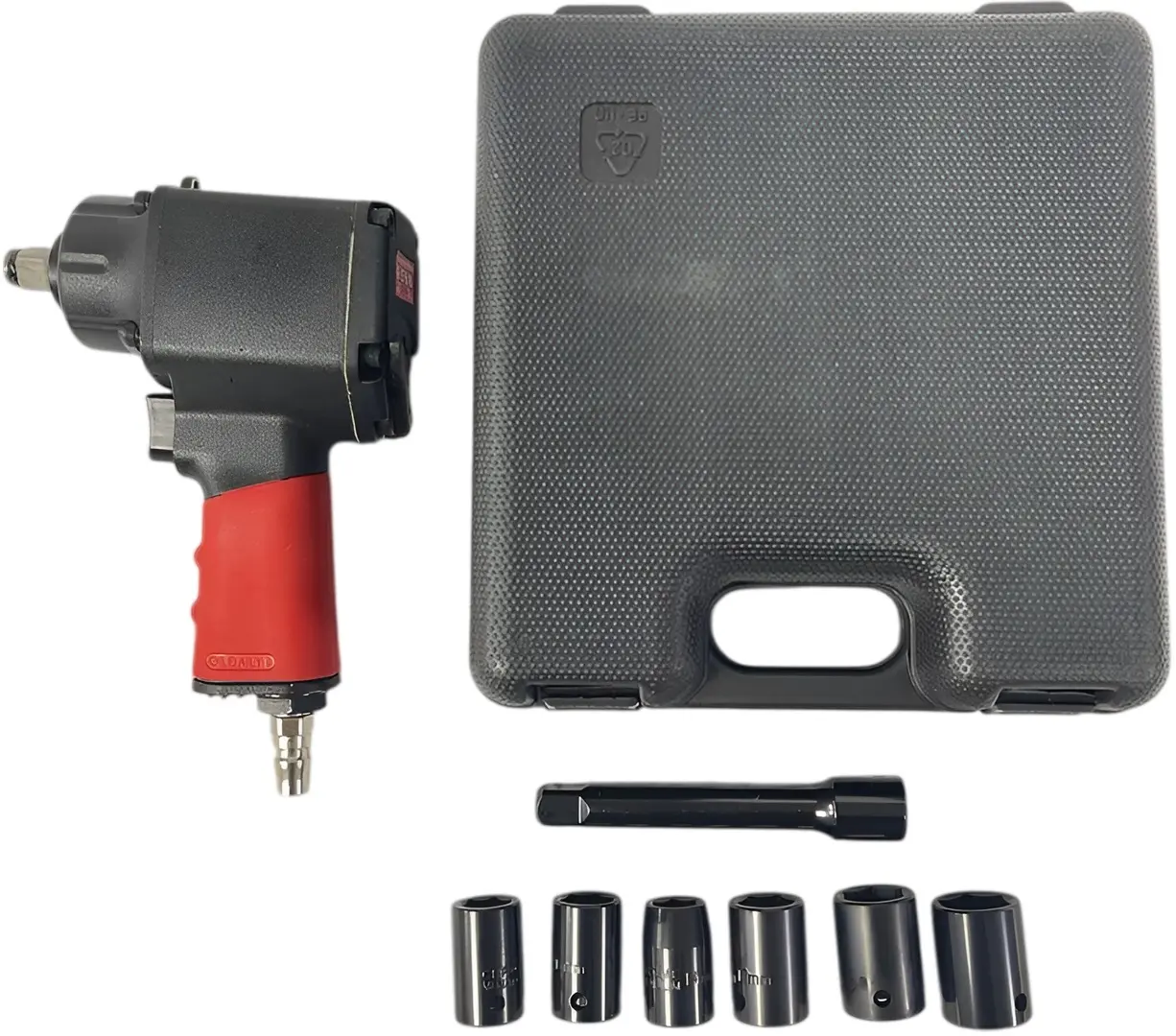 Пневматический ударный гайковерт Demetra AT-04 (Black/Red)