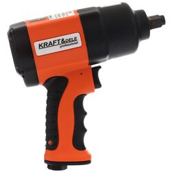 Maşină de înşurubat pneumatică cu impact Kraft&Dele Professional KD1429 (Black/Orange)