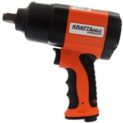 Гайковёрт пневматический ударный Kraft&Dele Professional KD1429 (Black/Orange) Thumb