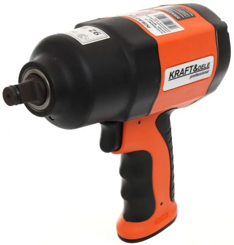 Гайковёрт пневматический ударный Kraft&Dele Professional KD1429 (Black/Orange)