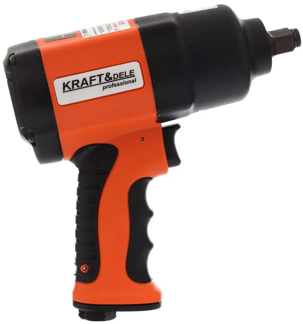 Гайковёрт пневматический ударный Kraft&Dele Professional KD1429 (Black/Orange)