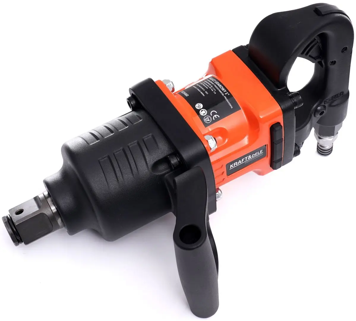 Гайковёрт пневматический ударный Kraft&Dele Professional KD5460 (Black/Red)