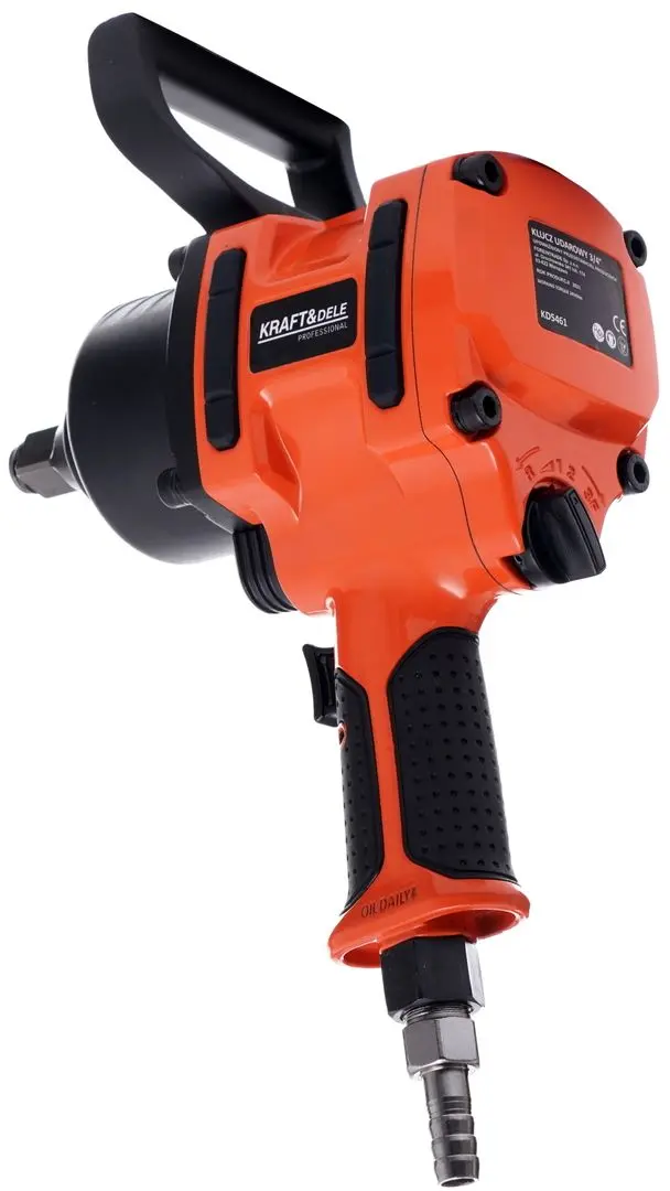 Maşină de înşurubat pneumatică cu impact Kraft&Dele Professional KD5461 (Black/Orange)