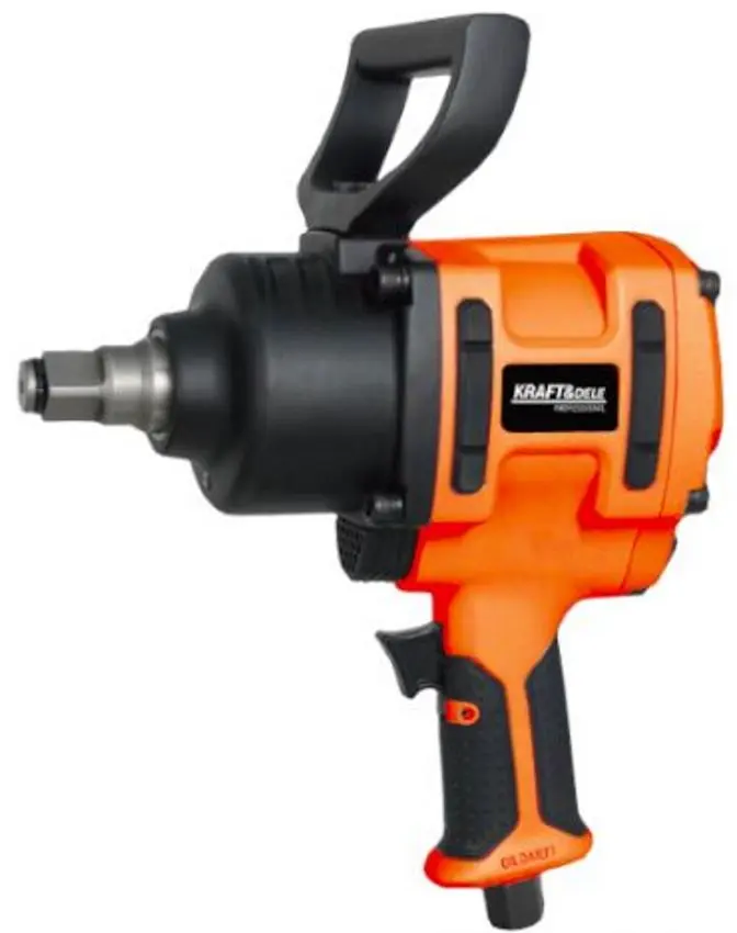Гайковёрт пневматический ударный Kraft&Dele Professional KD5462 (Black/Orange)