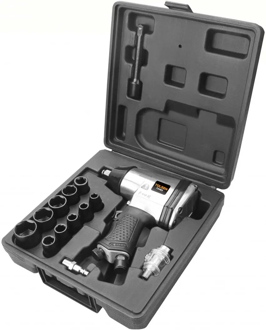 Masina de insurubat pneumatica cu impact + accesorii Tolsen 73382