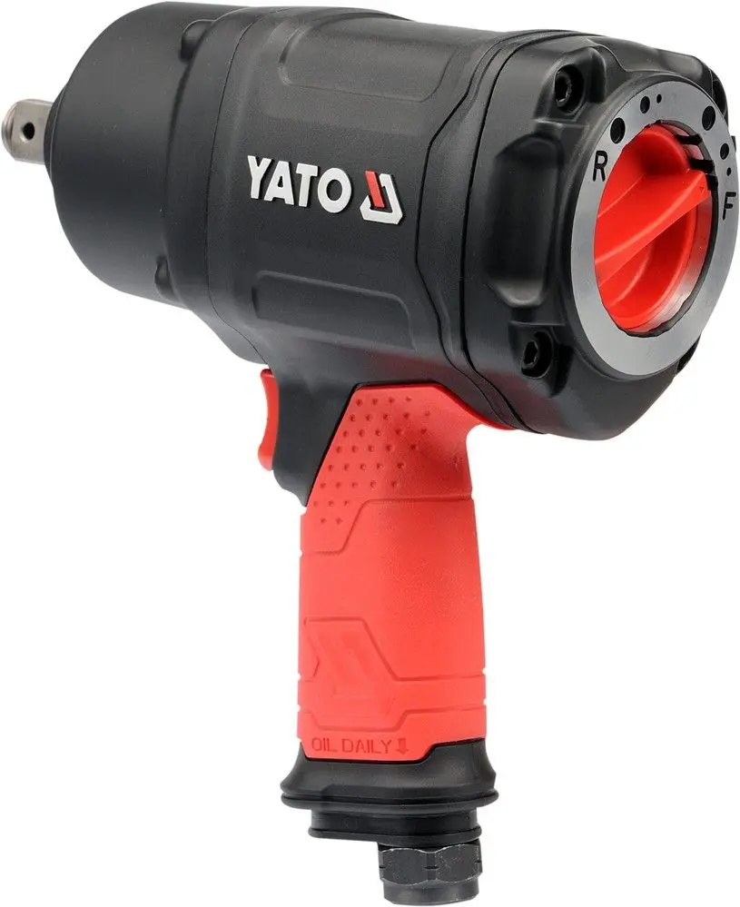 Maşină de înşurubat pneumatică cu impact Yato YT-09571 (Black/Red)