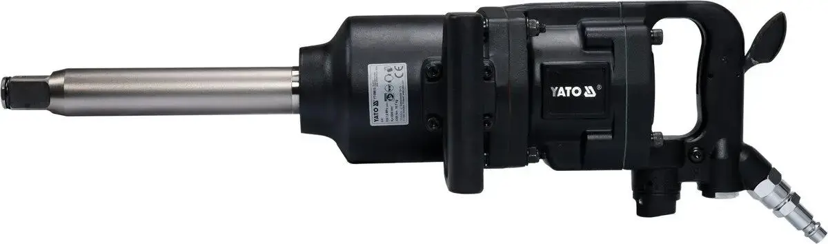 Maşină de înşurubat pneumatică cu impact Yato YT-09615 (Black/Inox)
