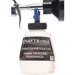 Pistol pneumatic tornado pentru spalarea mobilierului tapitat Kraft&Dele Professional KD10378 Thumb