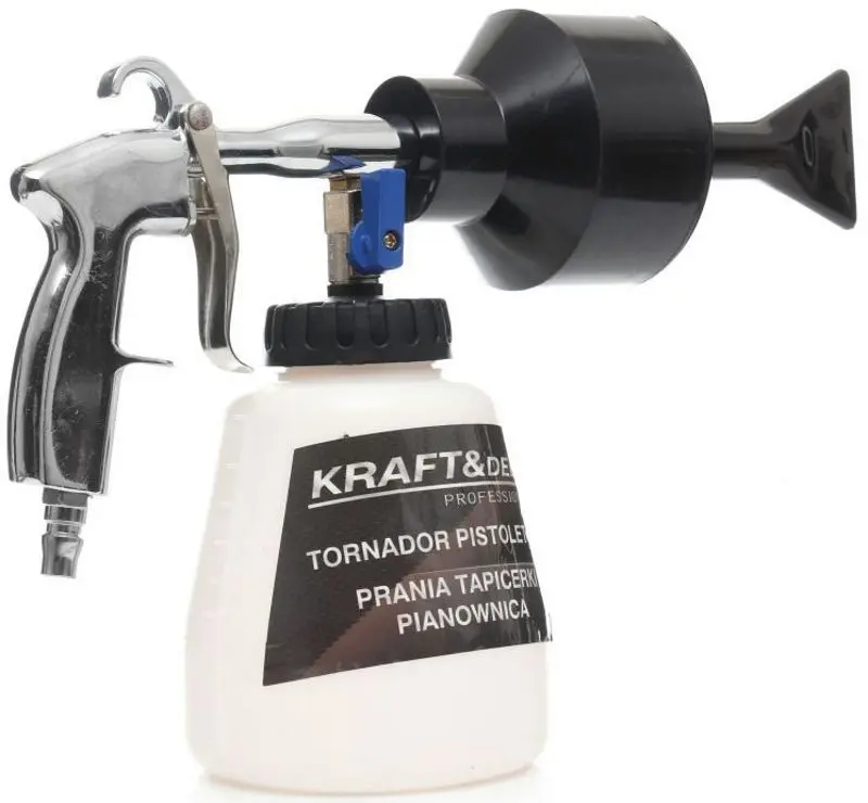 Pistol pneumatic tornado pentru spalarea mobilierului tapitat Kraft&Dele Professional KD10378