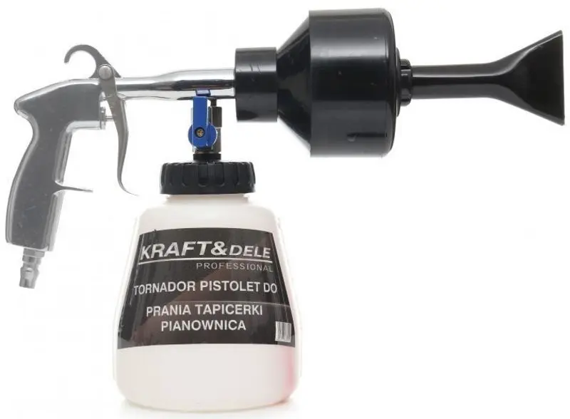 Pistol pneumatic tornado pentru spalarea mobilierului tapitat Kraft&Dele Professional KD10378