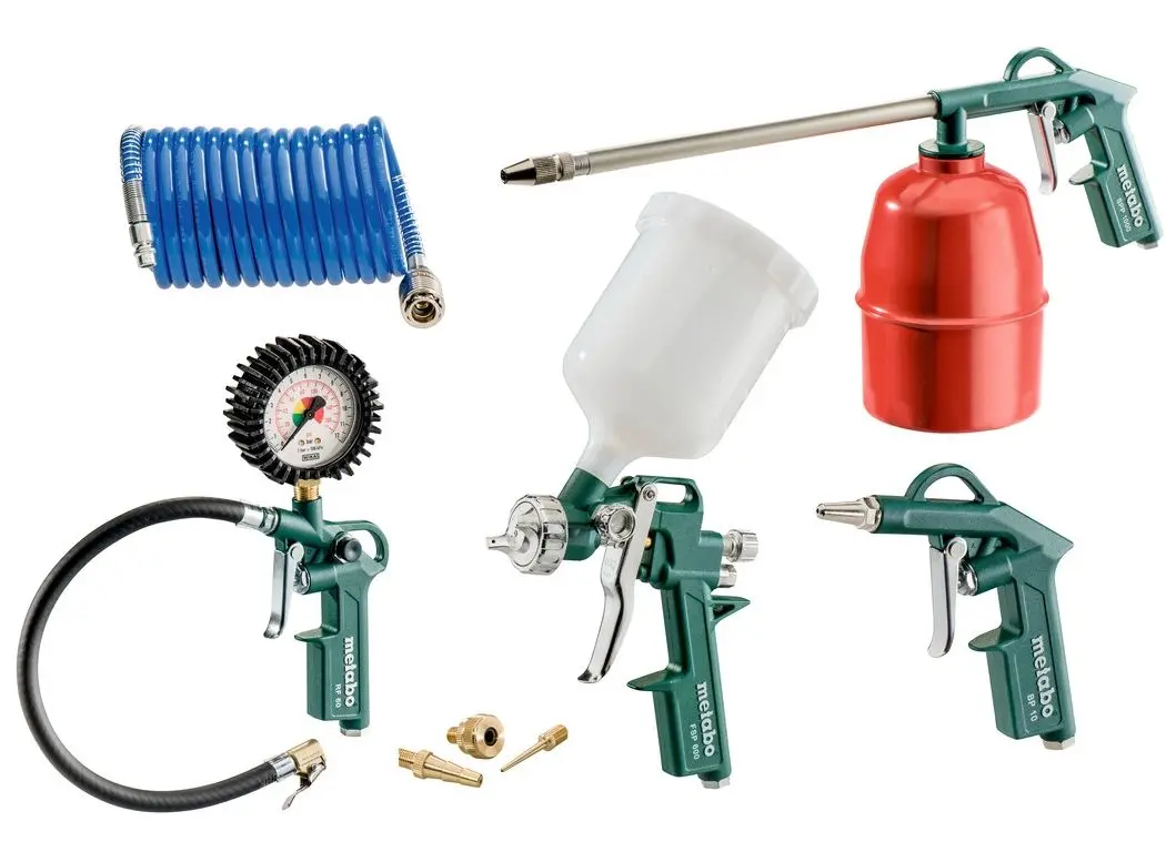 Set scule pneumatice Metabo LPZ 7 (601586000)