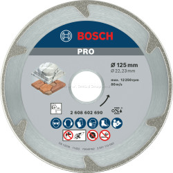 Disc diamantat Bosch Pro Marble 125х22 mm (2608602690)