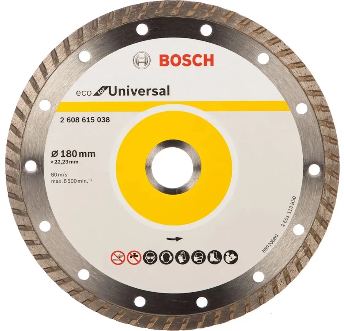 Диск Bosch Turbo Universal 180mm