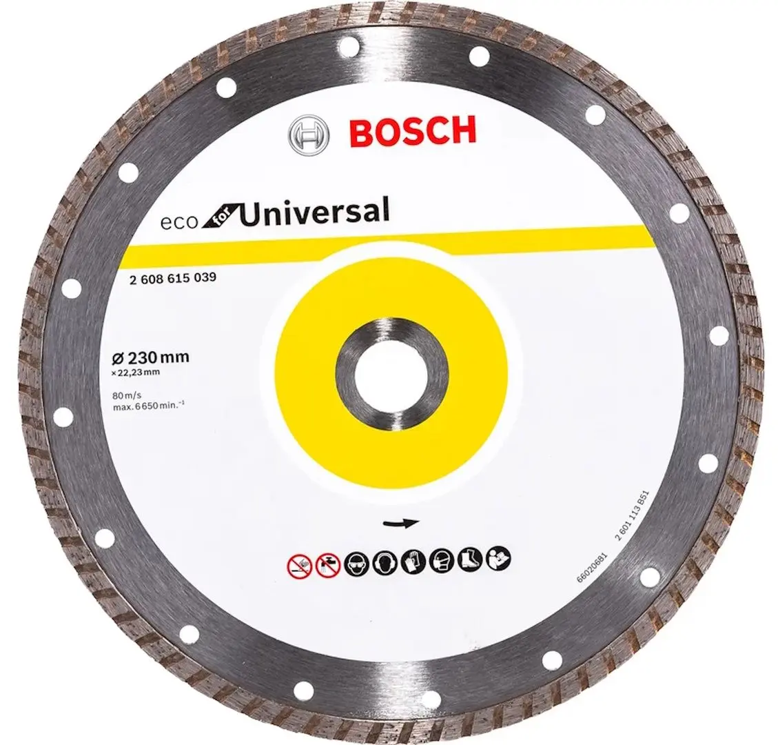 Диск Bosch Turbo Universal 230mm