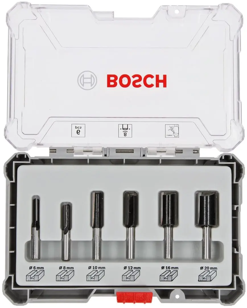Set de freze pentru lemn Bosch 2607017466