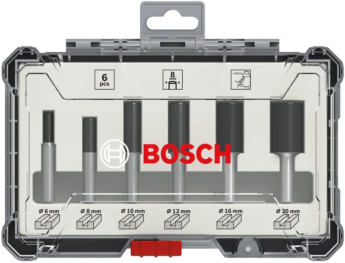 Set de freze pentru lemn Bosch 2607017466