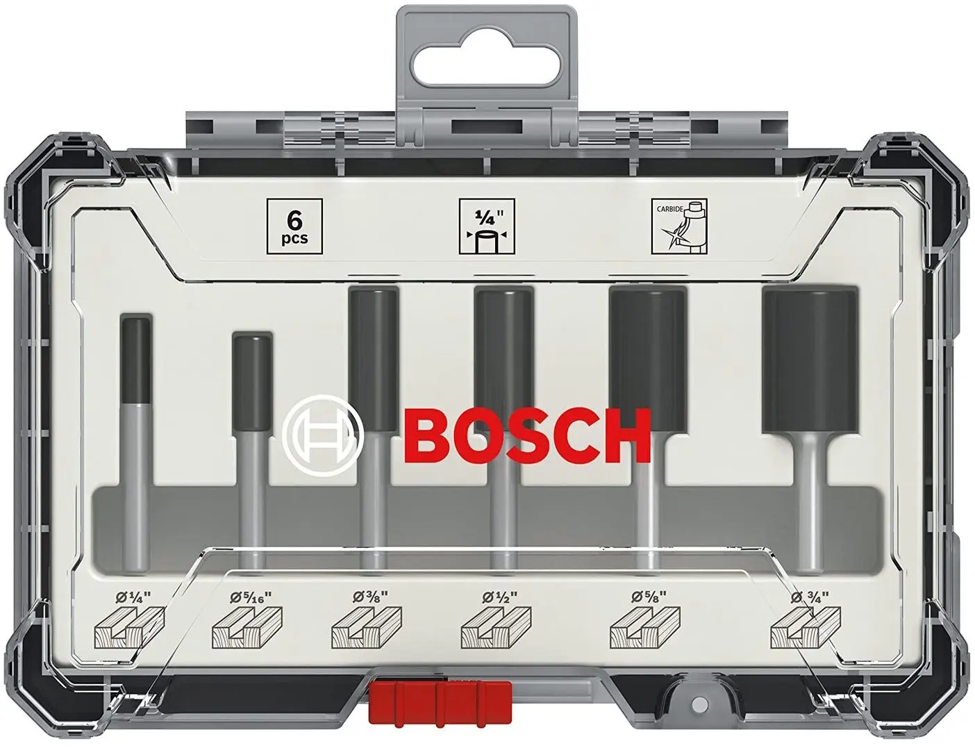 Set de freze pentru lemn Bosch 2607017467