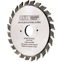 Disc circular CMT 289.100.20H 100x20mm
