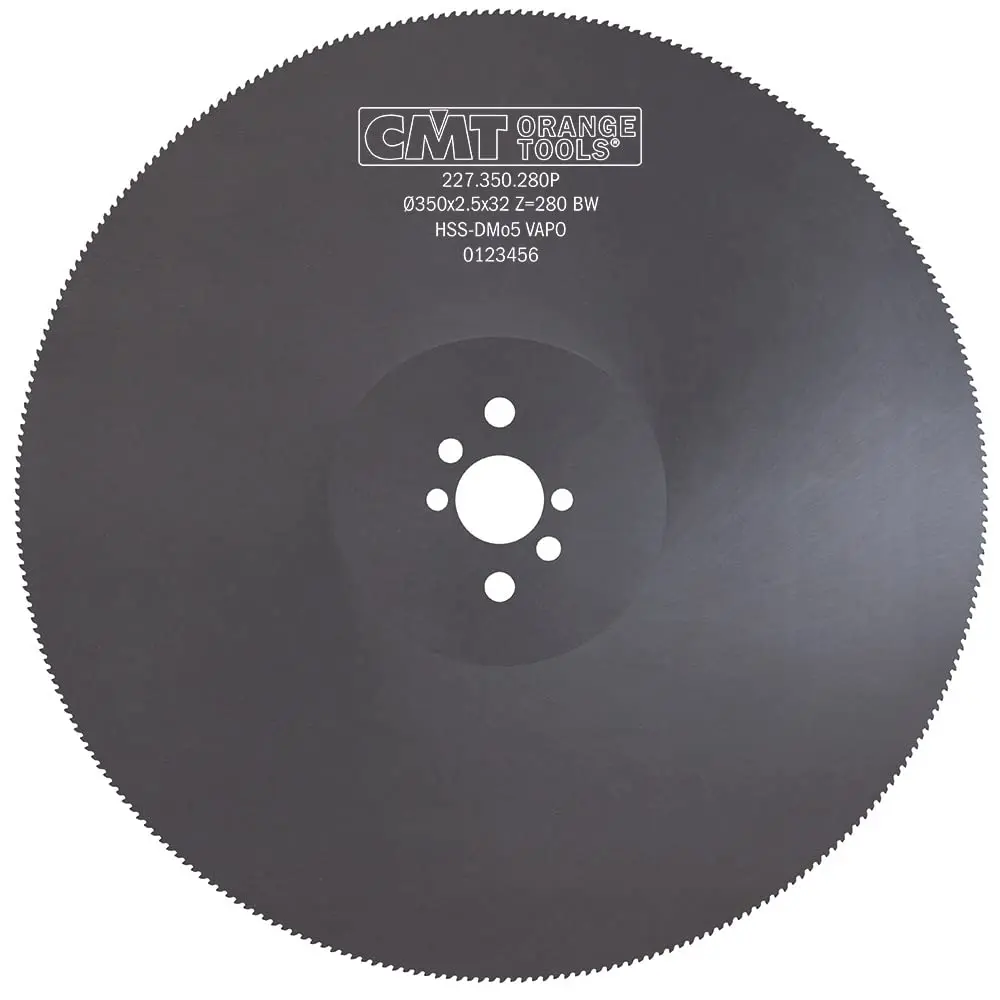 Disc circular CMT Ferrous HSS Vapo 227.350.280P 350x32mm