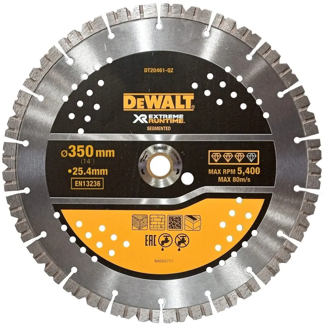 Алмазный диск Dewalt Extreme RunTime DT20461 350x25.4mm