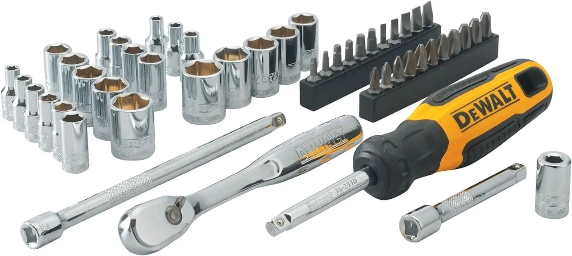 Set chei tubulare Dewalt DWMT81610-1