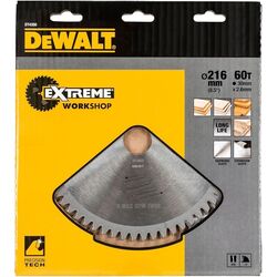 Пильный диск Dewalt Extreme Workshop DT4320-QZ 216x30mm Thumb