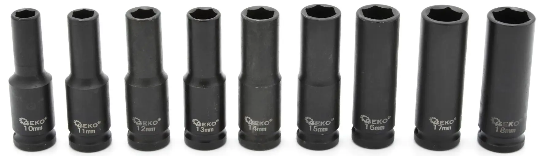 Set de chei tubulare impact Geko G10513
