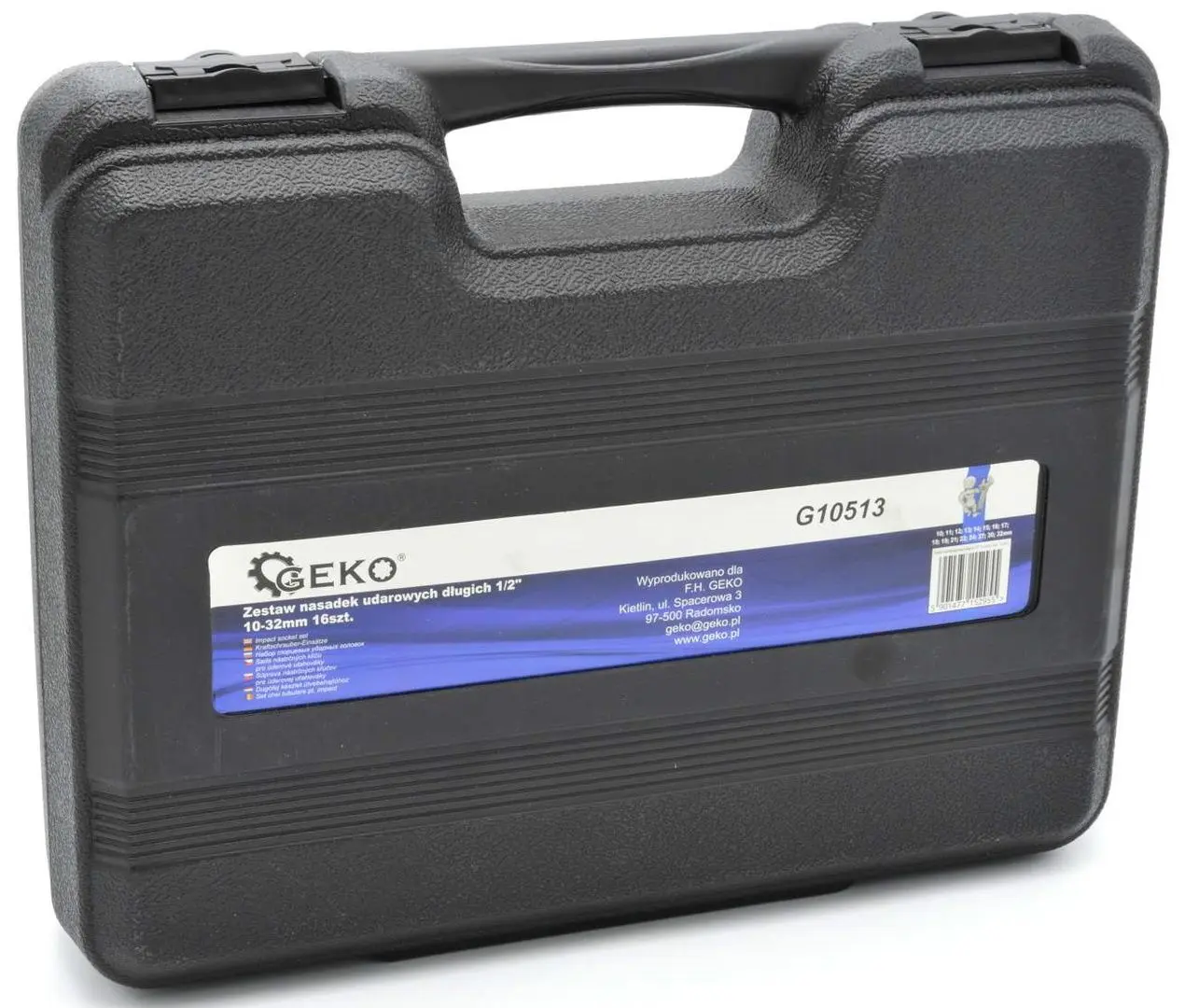 Set de chei tubulare impact Geko G10513